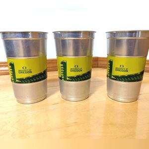 Oregon Ducks Aluminum reusable cups